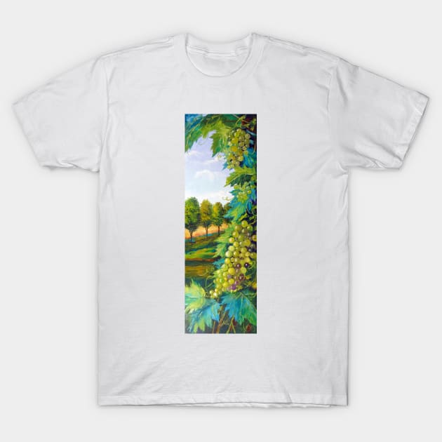 Grapes T-Shirt by OLHADARCHUKART